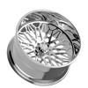 28" Fittipaldi Offroad FTF509P Polished 28x16 Wheel 8x180 -101mm Rim