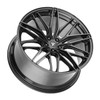 22" Fittipaldi Street FS372B Gloss Black 22x10.5 Wheel 5x120 40mm Rim