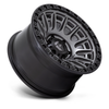 17" Fuel D835 Cycle 17x8.5 6x4.5 34mm Wheel Matte Gunmetal Black Ring Rim