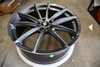 Single 20x8.5 Fittipaldi 362G Gloss Graphite Wheel 5x112 35mm Rim Takeoff