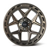 20" 4PLAY 4P55 Bronze 20x10 6x5.5 6x135 -18mm For Chevy GMC Ram Ford Cadillac Rim