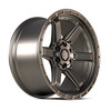 20" 4PLAY 4P63 Bronze 20x10 6x5.5 6x135 -18mm For Ford Lincoln Chevy GMC Ram Rim