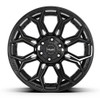 20" 4PLAY 4P83 Gloss Black 20x9 6x5.5 6x135 0mm Wheel For Chevy GMC Ram Ford Rim