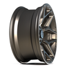 22" 4PLAY 4P06 22x10 6x5.5 6x135 -18mm Wheel Bronze For Chevy GMC Ford Lincoln