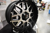 XD XD820 Grenade 16x7 6x130 Satin Black Machined Face Wheel 16" 42mm Rim