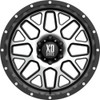 XD XD820 Grenade 16x7 6x130 Satin Black Machined Face Wheel 16" 42mm Rim