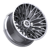 20" TIS 566C Chrome 20x12 Wheel 8x6.5 Rim -44mm For Ford Chevy Dodge GMC