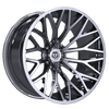 24" TIS 566C Chrome 24x12 Wheel 6x135 Rim -44mm For Ford Lincoln