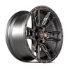 17" 4PLAY 4PS20 Satin Black 17x9 6x5.5 6x135 -6mm For Ford Lincoln Chevy GMC Ram