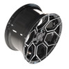Set 4 20" 4PLAY 4PS26 20x9 6x5.5 6x135 18mm Black Brushed Face & Tinted Clear