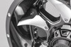 24" Grid Offroad GD01 Gloss Graphite / Milled 24x14 Wheel 6x135 6x5.5 -76mm Rim