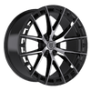 Set 4 22" TIS Motorsports 504MB Machined & Black 22x10 Wheels 6x5.5 Rims 24mm