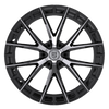 Set 4 22" TIS Motorsports 504MB Machined & Black 22x10 Wheels 6x5.5 Rims 24mm
