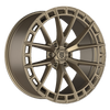 22" TIS Motorsports 504BZ Bright Satin Bronze 22x10 Wheel 6x135 +24mm Rim