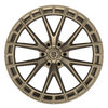 22" TIS Motorsports 504BZ Bright Satin Bronze 22x10 Wheel 6x135 +24mm Rim