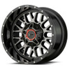 20" XD XD842 Snare 20x9 6x135 6x5.5 Gloss Black Gray Tint Wheel 0mm Truck Rim 20" XD XD842 Snare 20x9 6x135 6x5.5 Gloss Black Gray Tint Wheel 0mm Truck Rim