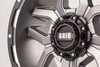 20" Grid Offroad GD07 20x10 5x150 -12mm Wheels Matte Anthracite Lifted Truck Rim