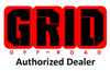 18" Grid Offroad GD08 18x9 6x135 6x5.5 -12mm Wheel Gloss Black Milled Lifted Rim