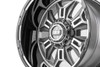 22" Grid Offroad GD11 22x12 6x135 6x5.5 -44mm Gloss Anthracite Black Lip Wheel