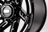 20" Grid Offroad GD12 20x9 6x135 6x5.5 15mm Wheel Gloss Black Milled Truck Rim