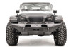Fab Fours Full Width Grumper GR4610-1 Fits 20-25 Jeep Gladiator 18-25 Wrangler; Grille & Bumper