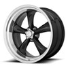 American Racing VN338 Boss TT 20x10 5x4.75 Textured Black Diamond Wheel 20" 2mm