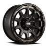 Set 4 20" Grid Offroad GD15 20x9 6x120 10mm Wheels DDT Matte Black Lip Rims