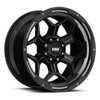20" Grid Offroad GD16 20x9 5x5 5x5.5 0mm DDT Gloss Black For Jeep Dodge Ram Rim