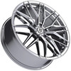 19" TIS Motorsports 505C 19x8.5 5x120 35mm Wheel Chrome Plated Rim