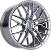 Set 4 18" TIS Motorsports 505C 18x8 5x120 35mm Wheels Chrome Plated Rims