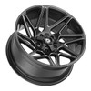 Set 4 20" Gear Off Road 777BM 20x9 5x5 5x5.5 00mm Gloss Black Milled Truck Rims