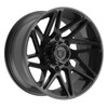 20" Gear Off Road 777B  20x10 8x6.5 -19mm Gloss Black For Chevy GMC Ram Ford Rim