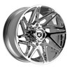 20" Gear Off Road 777C Vortex 20x10 8x180 -19mm Chrome Plated For Chevy GMC Rim