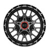 XD XD842 Snare 20x9 5x5.5 5x150 Gloss Black Gray Tint Wheel 20" 18mm Rim