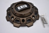 Genuine Grid Offroad GD-8-CAP matte bronze wheel center cap for select GD1 through GD13 8-lug wheels with 5x150 bolt pattern compatibility. Features an 8.5-inch bolt-on design and OEM-quality fit.