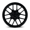 Set 4 18" Katana Wheels KR04 18x8 5x100 5x4.5 40mm Glossy Black Racing Rims