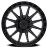 17" Arena Mission 17x9 6x5.5 0mm Satin Black Wheel For Chevy GMC Ram Cadillac