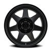 Set 4 17" Arena 17x8.5 6x135 0mm Ridge Satin Black Wheels For Ford Lincoln Rims