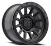 17" Arena Ammo 17x9 6x5.5 0mm Satin Black Wheel For Chevy GMC Ram Cadillac Rim
