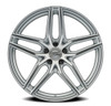 Set 4 20" Select Shadow Gloss Silver Brushed 20x10.5 Wheels 5x120  38mm Rims