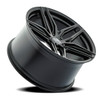 Set 4 20" Select Shadow Satin Black 20x10.5 Wheels 5x4.5 (5x114.3)  38mm Rims