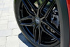 Set 4 20" Select Shadow Satin Black 20x10.5 Wheels 5x4.5 (5x114.3)  38mm Rims