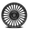 20" Select Bristol Glossy Black 20x9 Wheel 5x112  38mm Rim