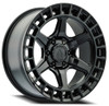 17" Arena Torque 17x9 6x135 -12mm Satin Black Wheel Lifted For Ford Lincoln Rim
