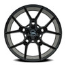 20" Select Alpine Satin Black 20x9 Wheel 5x112  38mm Rim
