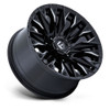 20" Fuel 1PC D803 Flame 20x9 8x6.5 20mm Gloss Black Milled Wheel Truck Rim