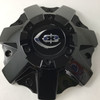 Vision 8 Lug 411 Arc Wheel Center Hub Cap Glossy Black C411GB-8 9-5/8" VIS329
