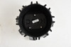 KMC All Black Cap With Insert - Center Cap Hub Cap T164H 6.375"