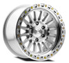 17" Arena Trophy 17x9 6x135 -12mm Gloss Silver Machined Wheel For Ford Lincoln