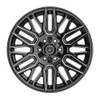 Set 4 22" Gear Off Road Edge 770BM 22x10 6x135 6x5.5 10mm Black Milled Wheels